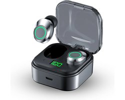Otiume Mini - Draadloze Oordopjes Hardlopen - Sporten - Fitness - Lange Batterijduur - Zwart - Bluetooth voor Iphone en Android