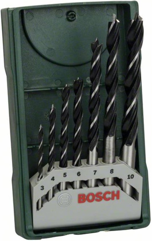 Bosch X-Line houtborenset - 7-delig - Voor hout