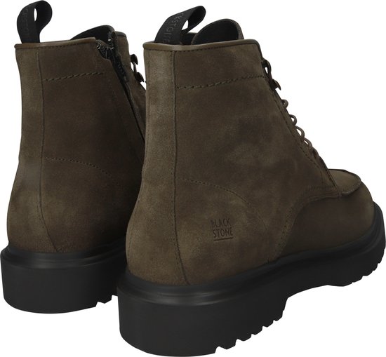 Blackstone JAYLEN HIGH - AG322 Musk - Lace-ups - Hommes - Dark green - Taille: 45
