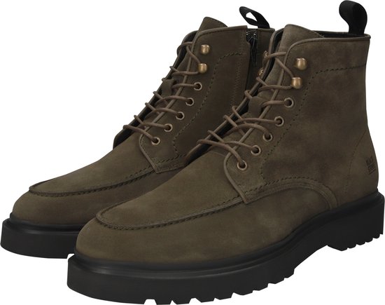 Blackstone JAYLEN HIGH - AG322 Musk - Lace-ups - Hommes - Dark green - Taille: 45