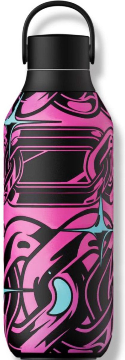 Chilly's Series 2 - Drinkfles - Thermosfles - 500ml - Magenta Madness