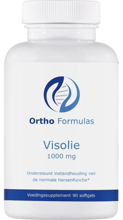 Foto: Visolie 1000 mg 90 softgels omega 3 epa dha normale hersenfunctie goed gezichtsvermogen tegen oxidatie