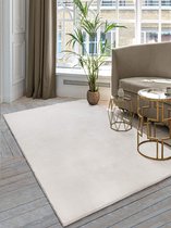 Karpet24 Modern Bont tapijt Lina Beige-140 x 200 cm