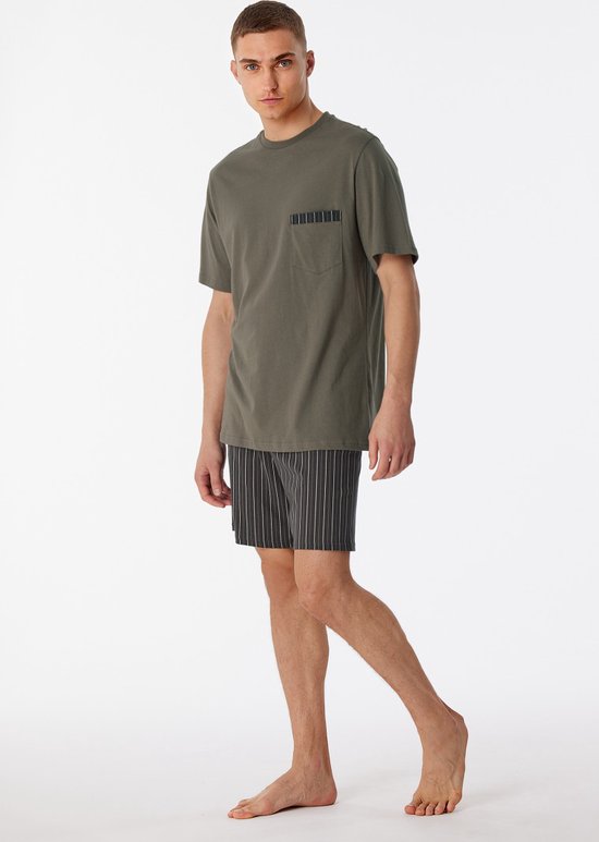 Schiesser - Comfort Nightwear - Pyjama - 180261 - Taupe