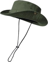 Chapeau Safari - Denim Denim Sun Hat Bush - Vert