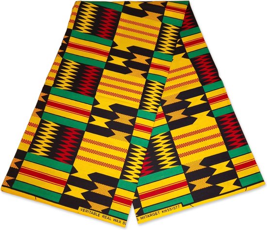 Fabric en Cotton | Bogolan Africain '' Mudcloth '' Imprimé 100% Cotton Fabric | 2 mètres