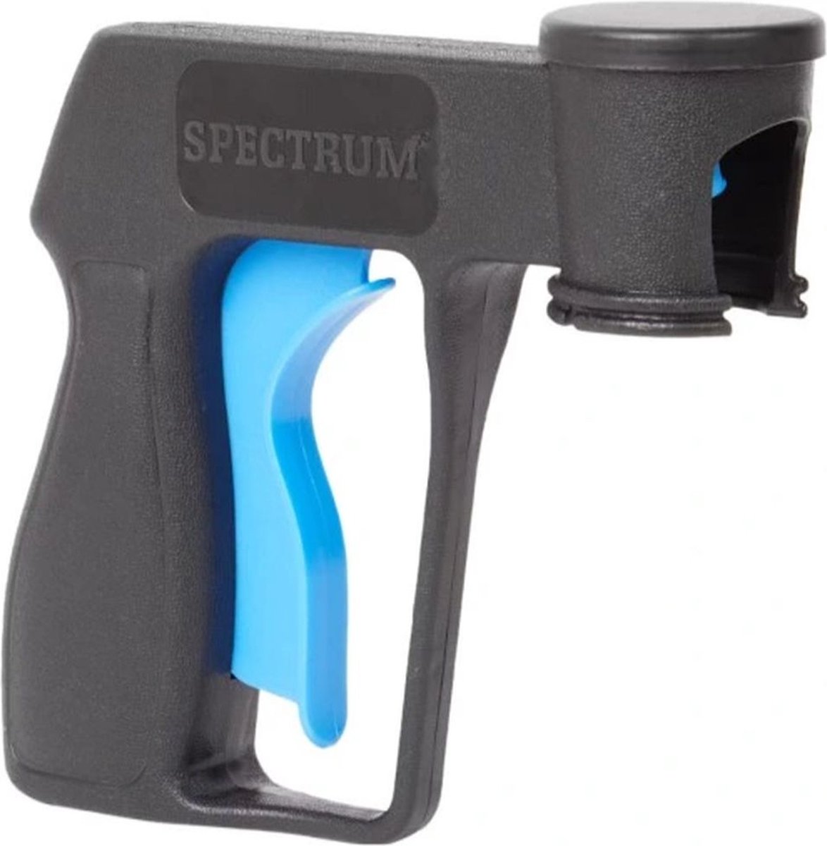 Verfspuitpistool Spectrum - Zwart / Blauw - Spray Can Gun - Verf Spuitbus Pistool