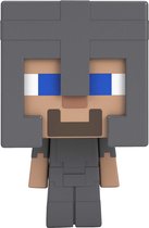 Minecraft Mob Heads Minis - Figurine de jeu - Figurine avec casque gris