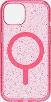 BodyGuardz Carve MagSafe - geschikt voor iPhone 15 - Pink Pizzazz Glitter