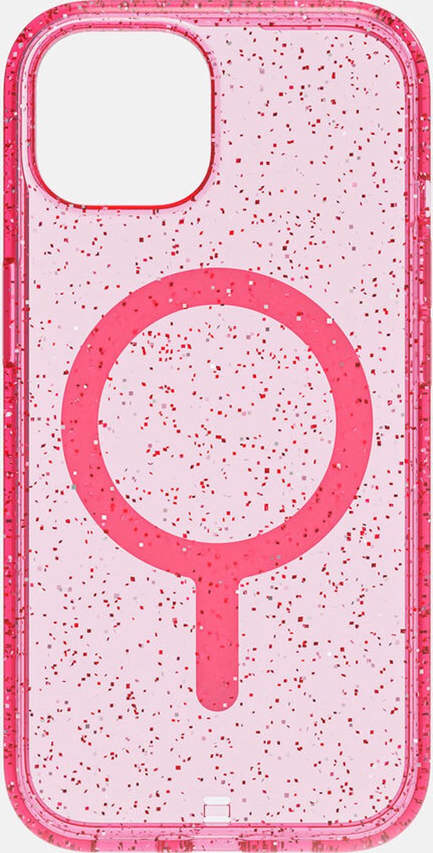BodyGuardz Carve MagSafe - geschikt voor iPhone 15 - Pink Pizzazz Glitter
