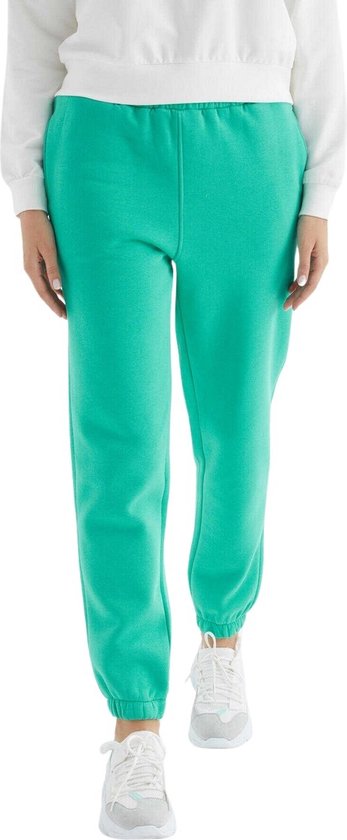 La Pèra Pantalons de survêtement dames - Pantalons d'entraînement - Pantalons de survêtement - Casual - Vert d'eau - Taille XL