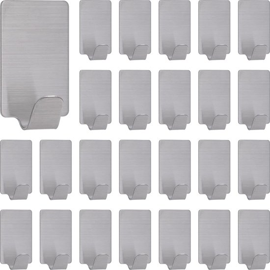 Metaltex haak zelfklevend rvs 4 stuks - online kopen? | Korting tot 54
