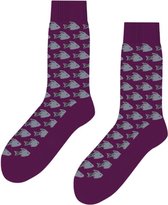 SQOTTON® - Naadloze sokken - Vissen - Maat 41-46