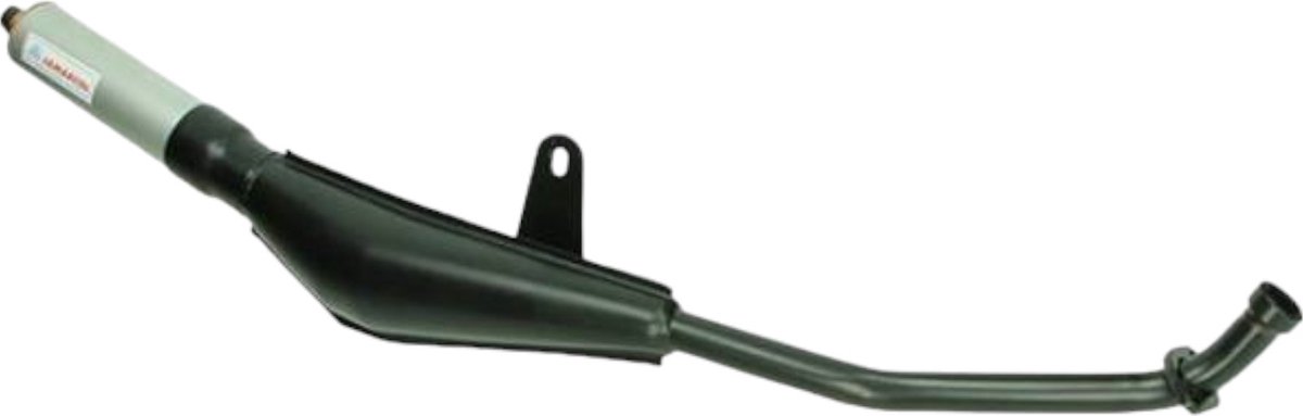 Uitlaat Honda Camino Expansie Zwart / Aluminium
