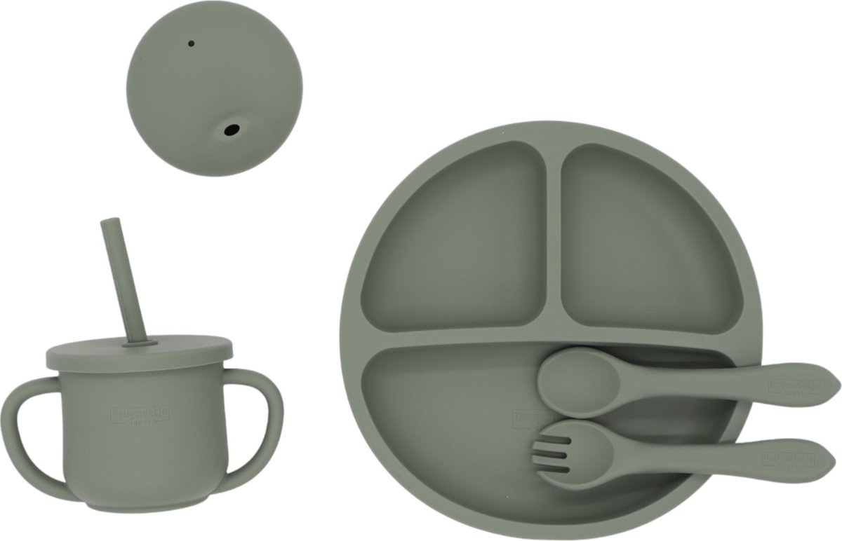 Haba kinderservies kom bos - melamine - antislip - k