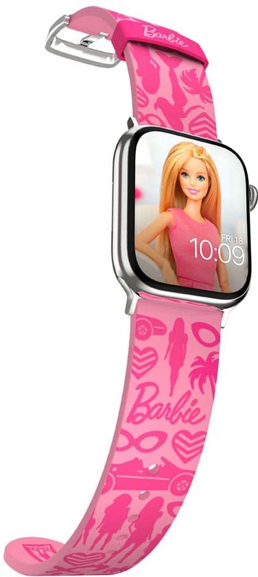 Moby Fox Barbie - Pink Classic Barbie - Smartwatch Wristband + face designs Watch Band