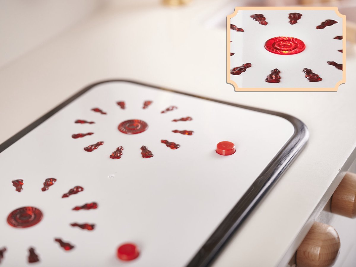 Playos® - Houten Speelkeuken - Wit / Roze - Inclusief Accessoires - 68 x 29 x 100 cm - met Licht en Geluid - Kinderkeuken - Speelgoed Keukentje - Rollenspel Speelgoed - Educatief — afbeelding 10