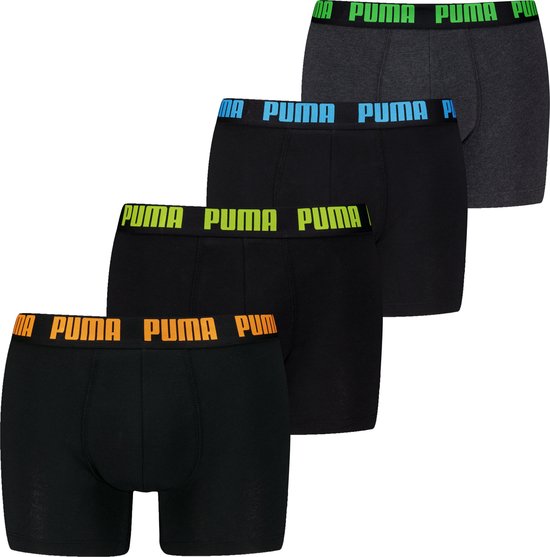 PUMA Heren Boxershorts - 4 pack