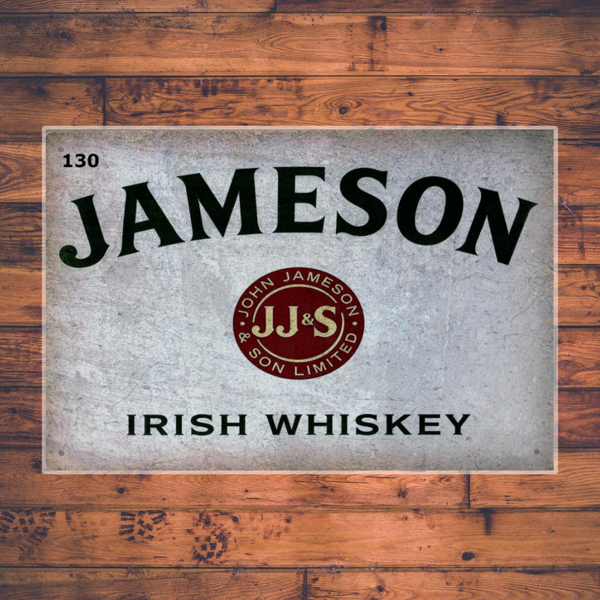 Wandbordje Jameson Irish Whiskey