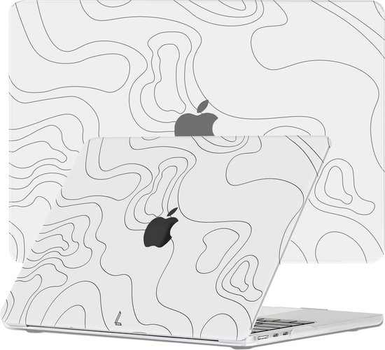 MOSISO Beschermhoes compatibel met MacBook Air 15 inch 2025