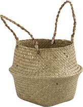 Boltze Sophy 2946200 Set Of 3 Round Seagrass Storage Baskets Natural