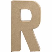 Lettre grande R h: 20 5 cm l: 11 7 cm 1 pièce épaisseur 2 5 cm