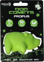 Dog Comets Propus - Treat hider - Hondenspeelgoed - Stuiterend - Rubber - 8 cm - Groen