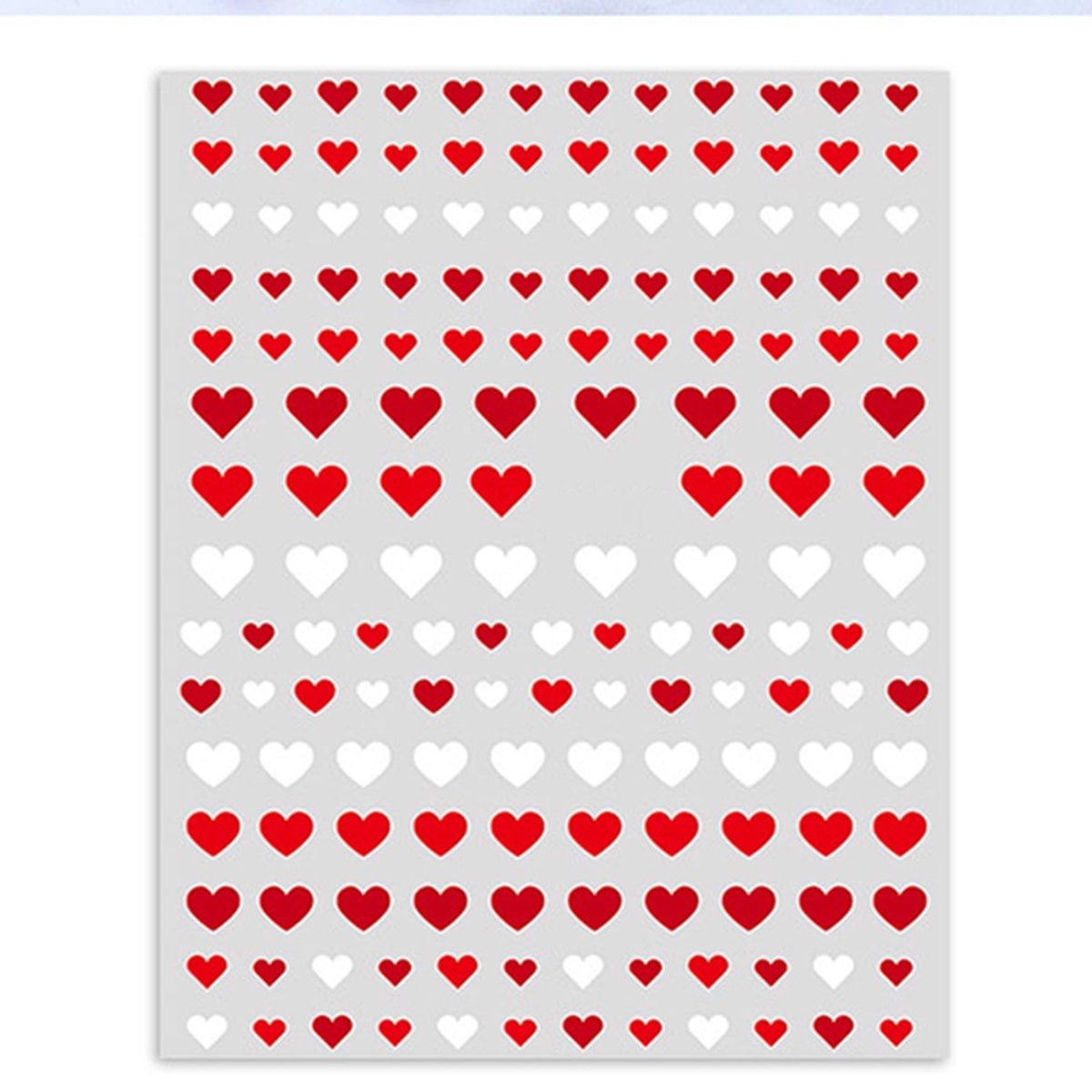 Goedkoopste Nagelstickers nail art (1 velletje) - Nail Art Stickers Hartjes - Nagelstickers Hartjes - Nagelstickers Velletjes Zelfklevend - Nagellak stickers - Nagelstickers kinderen - Nail Art Stickers Decoratie - Nagel Stickers hartje