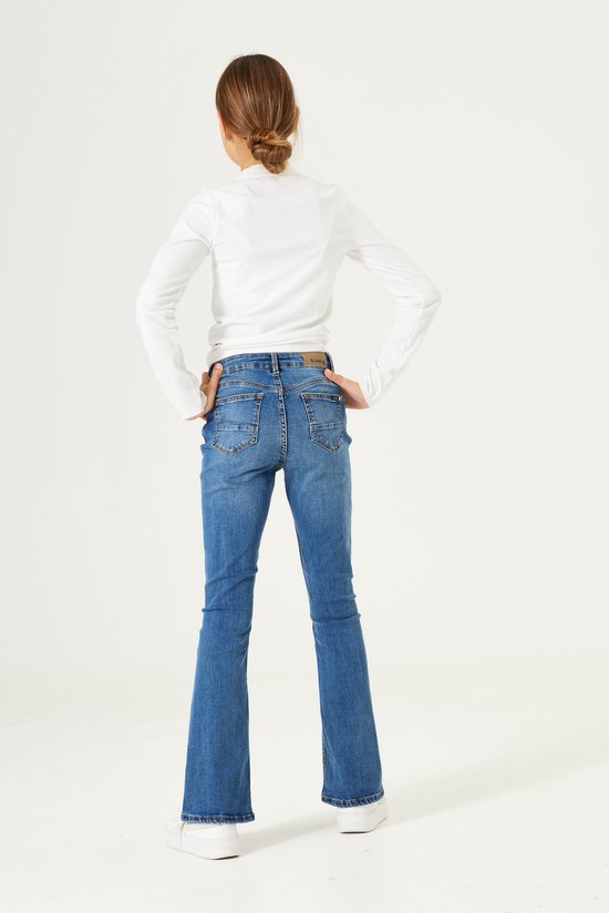 GARCIA Rianna Filles Flared Fit Jeans Blauw - Taille 134