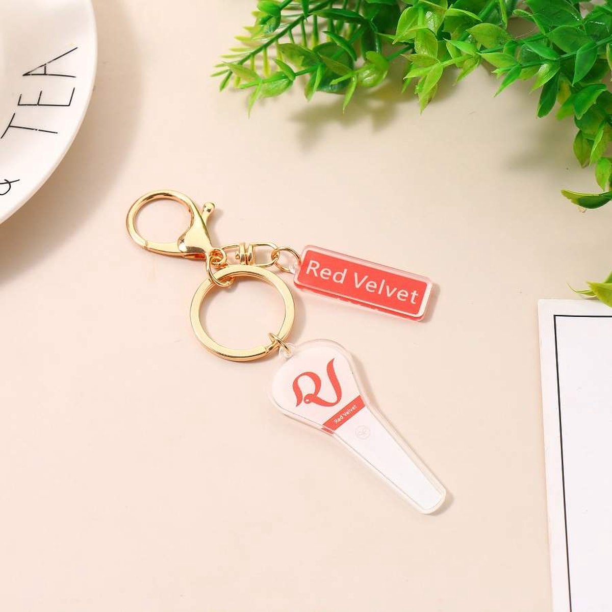 KPOP Lightstick Acrylic Keychain Red Velvet [Sleutelhanger]