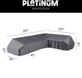 Platinum AeroCover Loungeset platformhoes rechts 325x255x90xH30/45/70