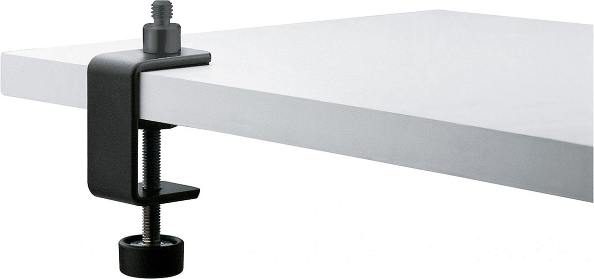 König & Meyer 237 tafelklem zwart - Microfoonstandaard