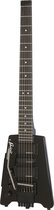 Steinberger Spirit GT-PRO Deluxe Lefthand Black - Elektrische gitaar voor linkshandigen
