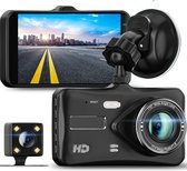 Bol.com Roadmech SC1 Dual Dashcam voor Auto - Voor en Achter - Full HD - Parkeermodus - 170° wijdhoeklens - Wifi aanbieding