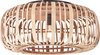 Brilliant Woodrow - Plafondlamp - E27 max 1x40W - Bruin