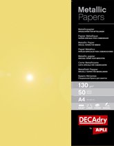 DECAdry Metallic Papier Goud - 20 vel