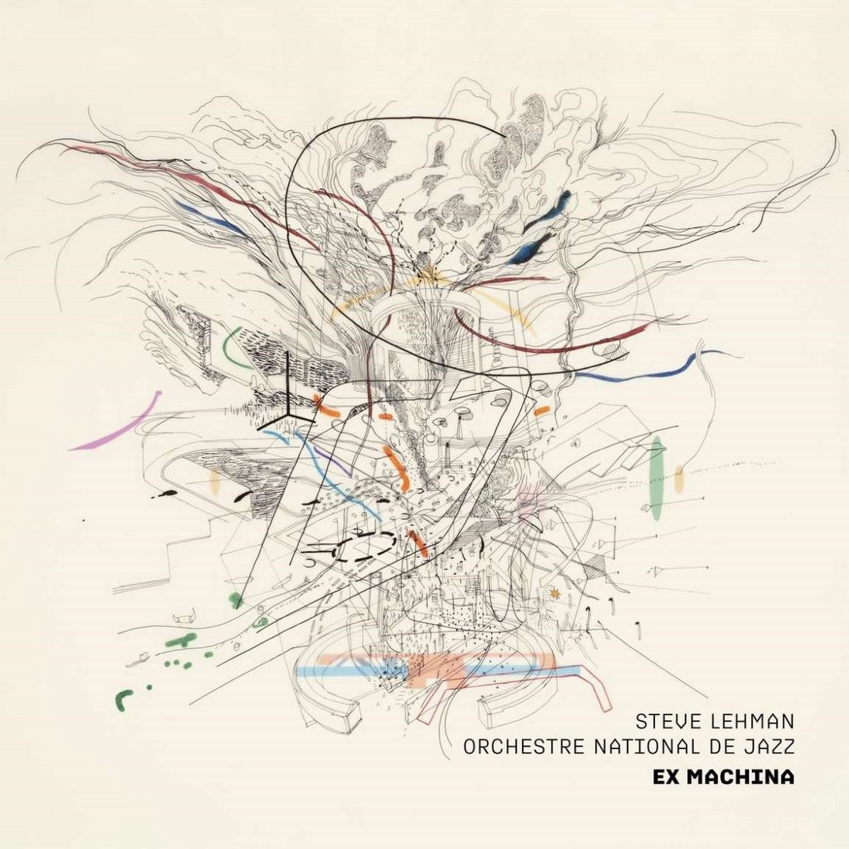 Steve Lehman & Orchestra National De Jazz - Ex Machina (CD)