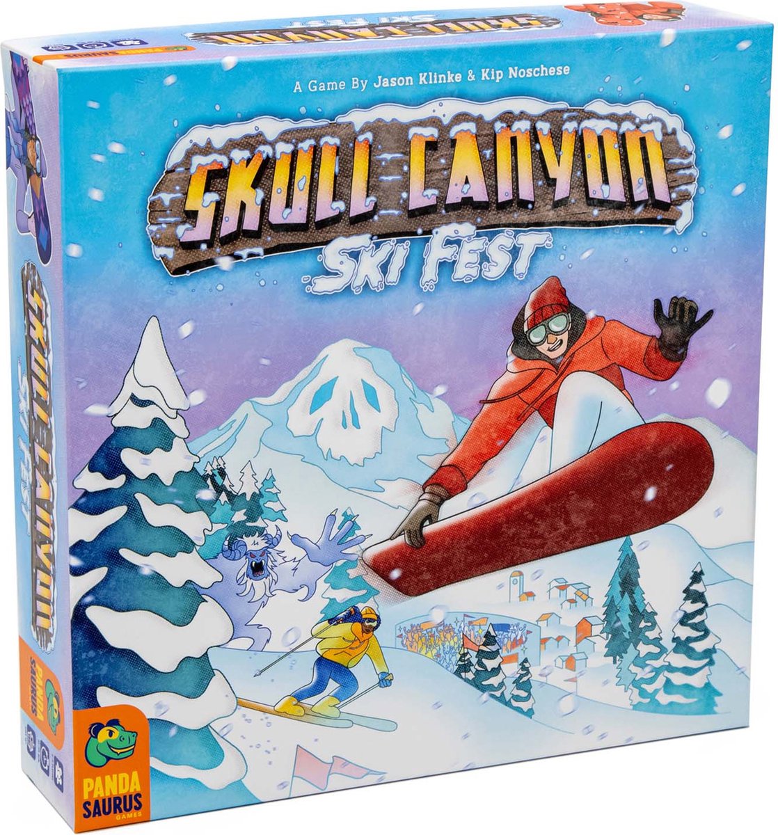 Skull Canyon Ski Fest - Jeu de société de Sports d'hiver - Jeu familial -  Anglais, Jeux