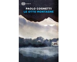 Libro book LE OTTO MONTAGNE Paolo Cognetti 2020 IL SOLE 24 ORE premio  strega(L36