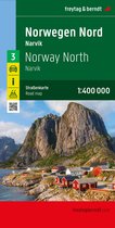 Cartes routières F&B - Feuille routière F&B Norvège 3 - Nord - Narvik