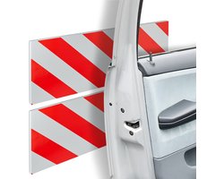 stootrand garage - set van 2 - zelfklevend - 20x50 cm - deurbeschermer auto - EVA schuim