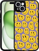 Cazy Hardcase Hoesje geschikt voor iPhone 14 Smileys