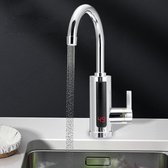 Elektrische Keukenkraan RVS 360º Draaibare Kop Met Temperatuur Display Kokend Water Kraan Snel Warm Water Heetwaterdispenser 230 Volt