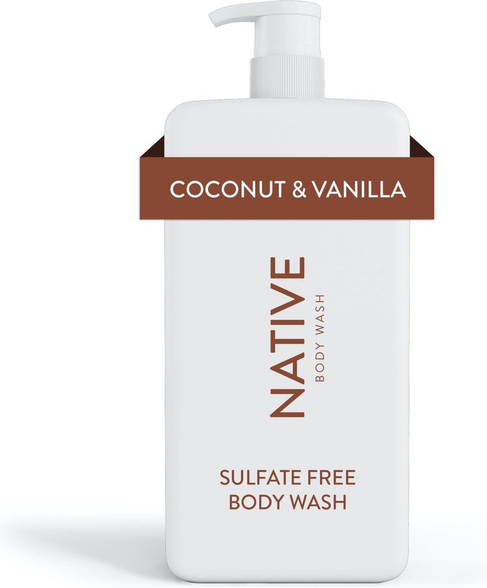 Native - Coconut & Vanilla Body Wash - Showergel &Doucegel - 1064ml