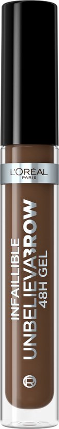 L'oréal paris unbelieva brow wenkbrauwgel - 6. 32 auburn - lichtbruin - waterproof - 3. 4 ml