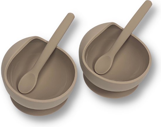 Ensemble Trois Pièces En Silicone : Bol Avec Sa Base à Ventouse, Son Couvercle Et Sa Petite Cuillère🥄. Disponible En Trois Coloris. Passe Au Micro-onde Et Au Lave Vaisselle. Prix 15 Euros