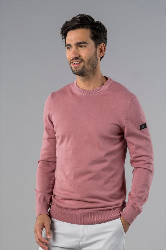 Presly & Sun Heren Knitted Pullover - Maat S - Lila - Will