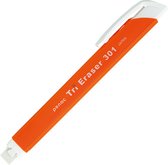Penac Japan - Gumvulpotlood - Gum Pen - Oranje - navulbaar - 8.25mm x 122mm gumpotlood