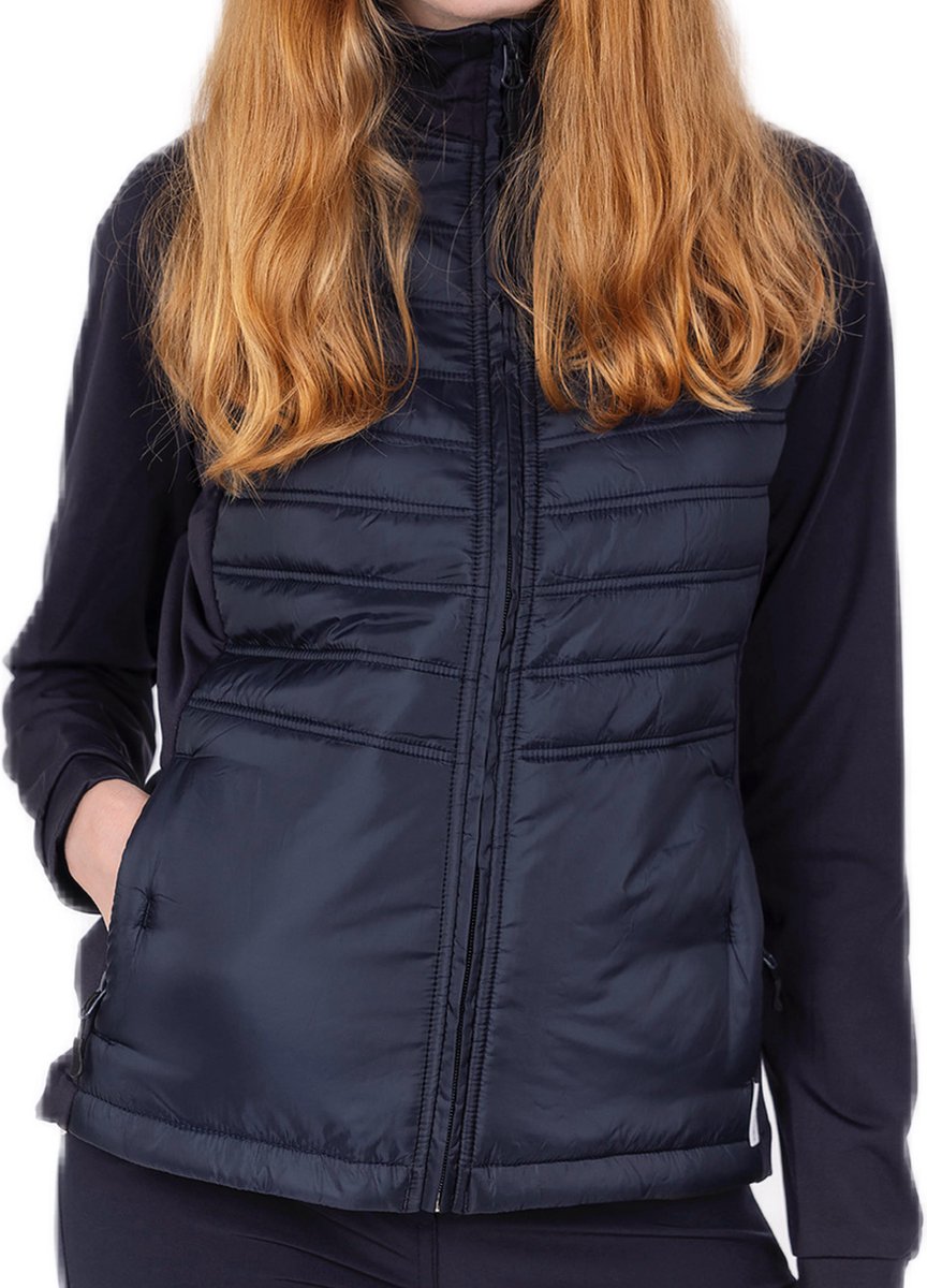 Func Factory dames Hybride Sportjasje Ease donkerblauw maat 40