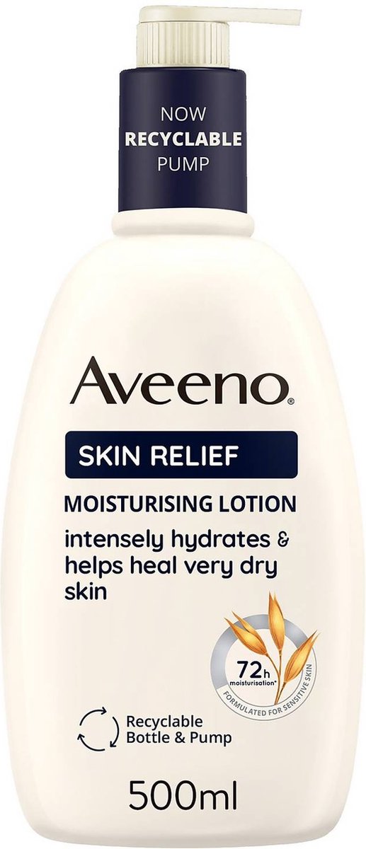 Aveeno Skin Relief Moisturising Body Lotion - 500 ml (voor extra droge huid)